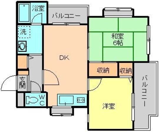 コラール大倉山の物件間取画像